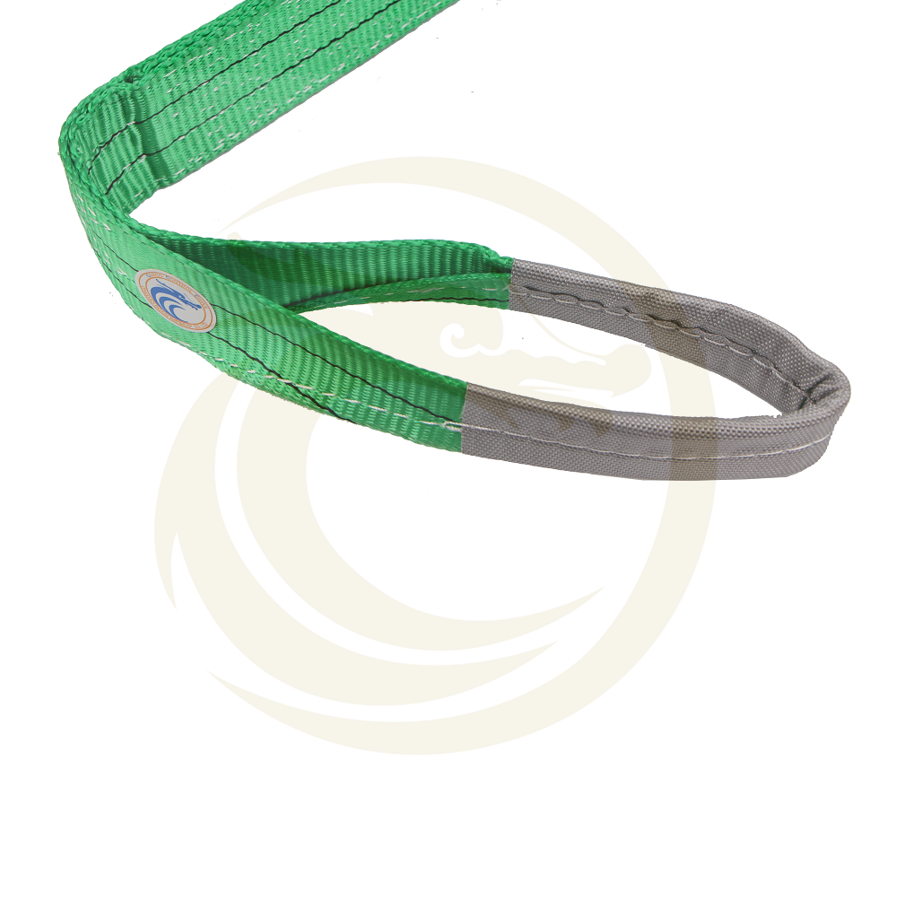 Buy Tuv/gs Folded Eye Polyester Flat Webbing Sling from Qingdao ...