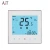 Import Tuya Smart Life Home 2 4 pipe FCU Room Thermostat Wifi 3 Speed Heating Cooling for Air Conditioning Thermostat Glass Panel from China