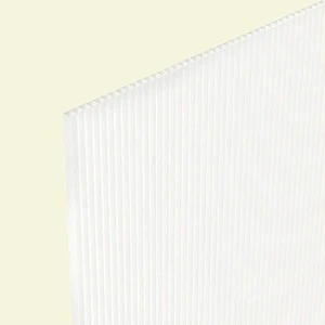 Twinwall Plastic Sheet - 24x36 4MM (15 Pack) (Natural)