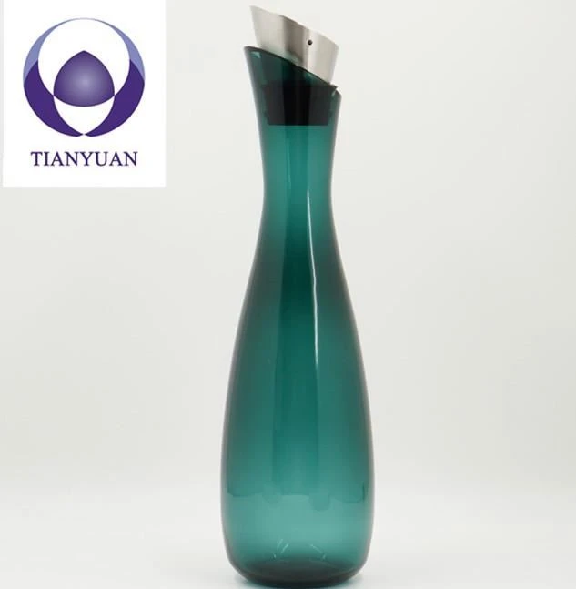 TYGLASS Colored borosilicate glass wine decanter