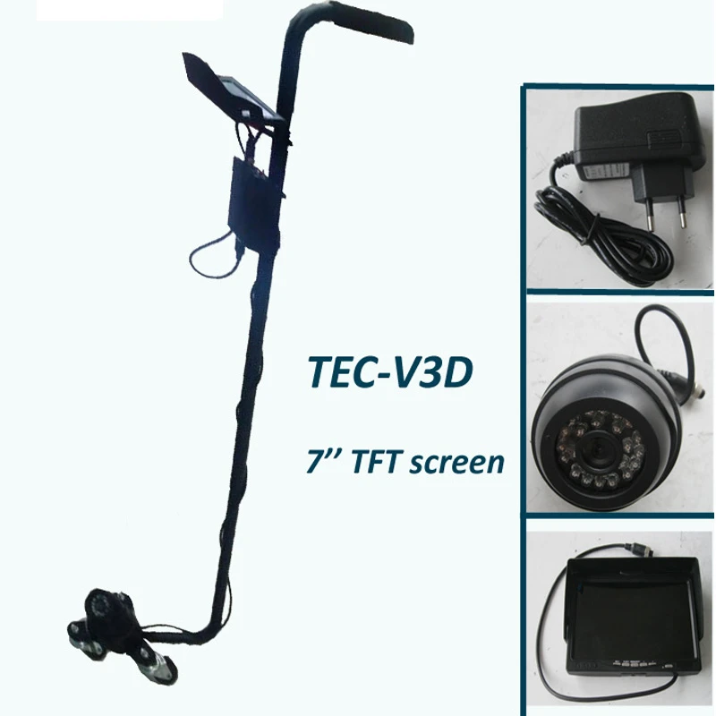 Under Car Search Camera, Under Car Inspection Convex Mirror TEC-V3D