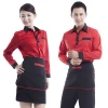 Uniform for waiter and waitress at hotel and restaurant