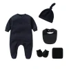Unisex organic cotton baby romperclothing sets clothes bulk for new born 5 PCS