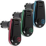 Universal 2.1A LCD Remote Dual USB Charger Wireless FM Transmitter car MP3 Player