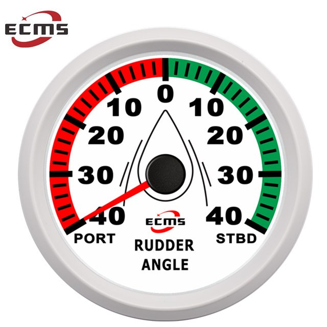 Buy Universal Analog Rudder Angle Indicator Gauge Meter Marine Ship ...
