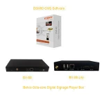 User-friendly Cloud-based Digital Signage Content Management System Software Matched with Various Advertising Players