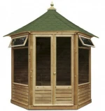 Victorian Wooden Summerhouse . Timber Gazebo
