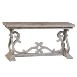 Vintage Small Console Living Room Furniture Design Coffee Center Side Tea Sofa Table Wood