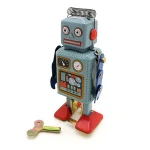 vintage tin toys METAL wind up tin toys robot for wholesale