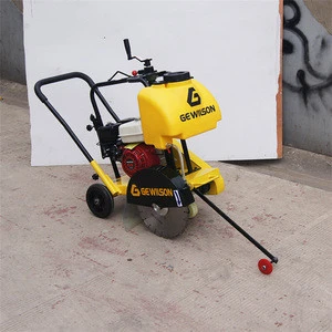 Walk behind concrete groove road cutting machine with factory price