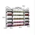 Import Wall hanging mounted nail polish display showcase cosmetic shelf shelves  metal display showcase and stand from China