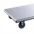 Import Warehouse Stainless Steel Hand 4 Wheel Truck Carts Trolley With Handle from China