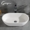 washbasin acrylic solid surface artificial stone resin bathroom vessel sink wash basin