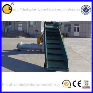 Waste plastic recycling PE/PP films/bags crushing and washing machine