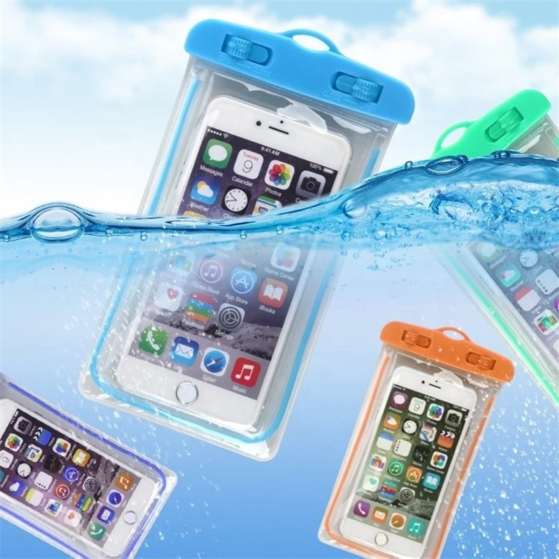 Water proof cell phone bag PVC waterproof phone case for iphone X Xs Xr mobile phone bags cases