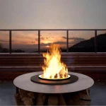 Water Vapor Fire Steam Electric Fireplace Fire Pit Fire Bowl Steam Flame Effect Log Set Design for Home Decoration