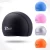 Import Waterproof extra large long hair swimming cap women silicone swimming cap from China