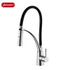 Wenzhou commercial long tap pull out brass durable kitchen faucet