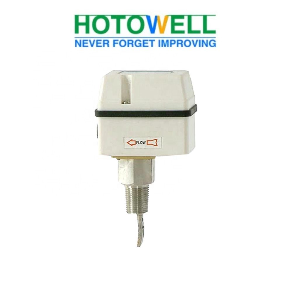 White HVAC IP65 Electric Water Flow Liquid Switch