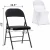 Import White Stretch Spandex Folding Chair Covers for Wedding Party Dining Banquet Event chair cover from China