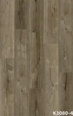 Whole sale residential commercial click wood walnut plastic flooring