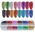 Import wholesale 12 colors/ box  Acrylic gel Nail Glitter Nail Dipping Powder from China