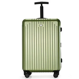 wholesale 2019 new high quality Chinese factory direct supply hard shell light pc suitcase trolley case with wheels