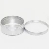 Wholesale 4 oz Aluminum Screw Top Round Steel Cans Aluminum Tin Cans with Screw Lid Screw Lid Containers