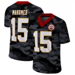 wholesale American football Camouflage uniform jersey 15 Mahomes