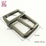 wholesale belt accessories belt leather men metal pin buckle
