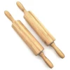 wholesale carbonized bamboo non-stick dumpling dough rolling pin