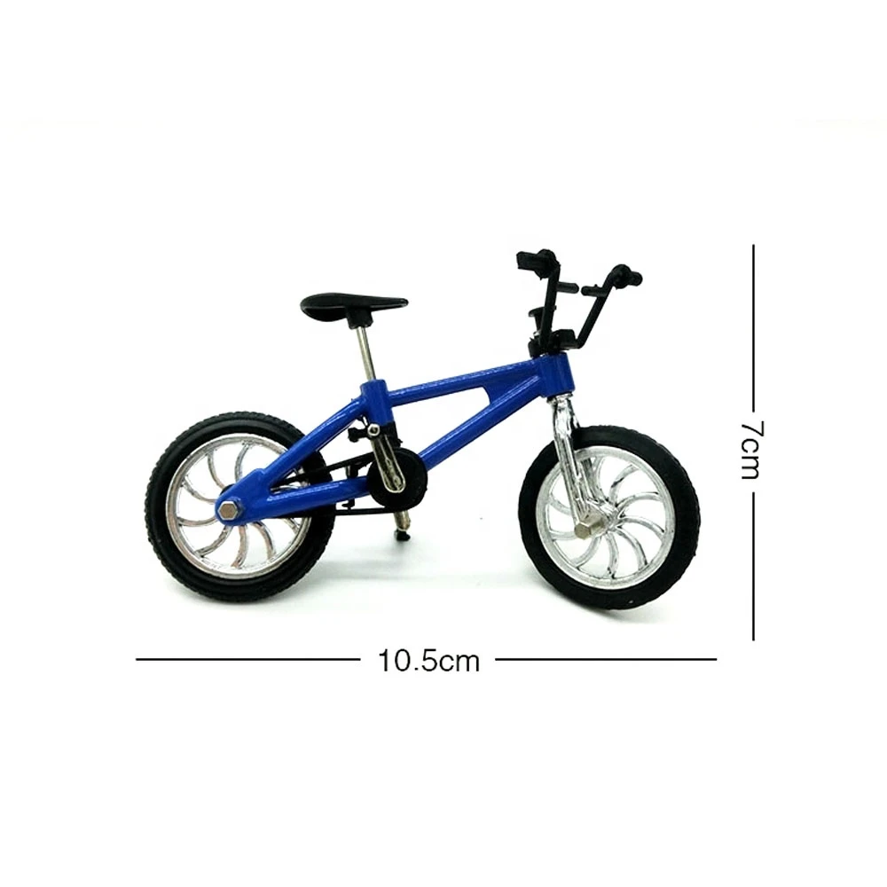 Wholesale cheap alloy material mountain bike mini model finger bmx bike toys Creative Game Toy