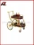 Import wholesale classic style wooden hotel liquor wine service cart trolley from China