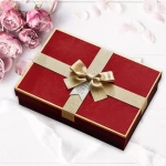 Wholesale custom printed pattern paper gift packaging box Christmas gift design fancy gift box