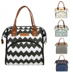 Wholesale Custom school cooler bag Durable Nylon Insulated Lunch Bag for women Work Picnic Hiking
