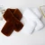 Wholesale customized fashion high quality soft warm faux fur scarf for women