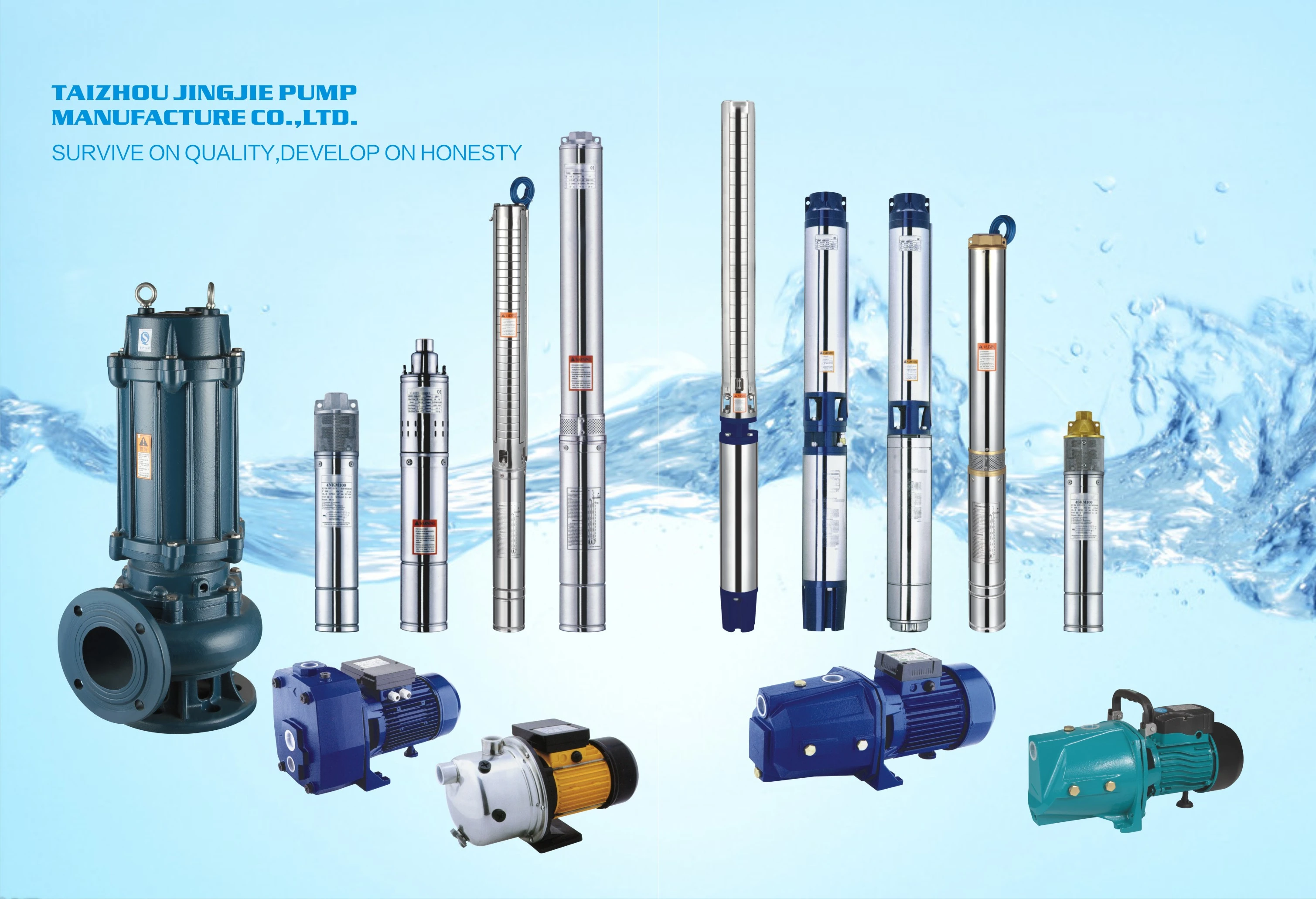 Wholesale good quality deep well submersible pump machine water pump