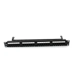 Wholesale High Quality 19'' Cheap 1U Network Keystone Patch Panel UTP 24 Port Cat6 Patch Panel