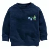 Wholesale high quality new style lovely printing custom little boys sweatshirt