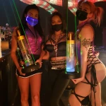 Wholesale hot selling large LED hookah shisha Acrylic hookah base nargile lounge furniture sharing shisha With Laser LED
