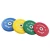 Import Wholesale Household Gym Equipment Olimpic Weight-lifting Free Weight Plates PU Barbell Plate Rubber Bumper Plate from China