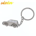 Wholesale Metal OEM Design Custom Made 3D Car Shaped key chain