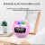 Import Wholesale Multi-function Alarm Clock LED Wireless Mini Portable Home Alarm Clock With Speaker from China