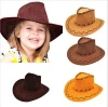 Wholesale painted western mexican kids felt children lemmy cowboy hats