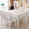 Wholesale Polyester Tablecloth Sizes Waterproof Cover Outdoor Banquet Wedding Fabric Table Cloth