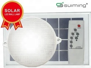 Wholesale price security solar powered led wall light outdoor wall lamps solar