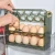 Import Wholesale Refrigerator egg storage container box Hot sale 30 reversible egg storage boxes Large Hand-held capacity egg holder from China