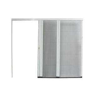 Wholesale washable custom size folding insect flexible screen door