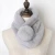 Import Wholesale winter warm ladies imitation rabbit fur scarf thick warm artificial rex rabbit fur pom-pom scarf from China