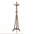 Wholesale Wooden Clothes Hanging Rack Standing Cloth Hanger Stand For Hotel Room